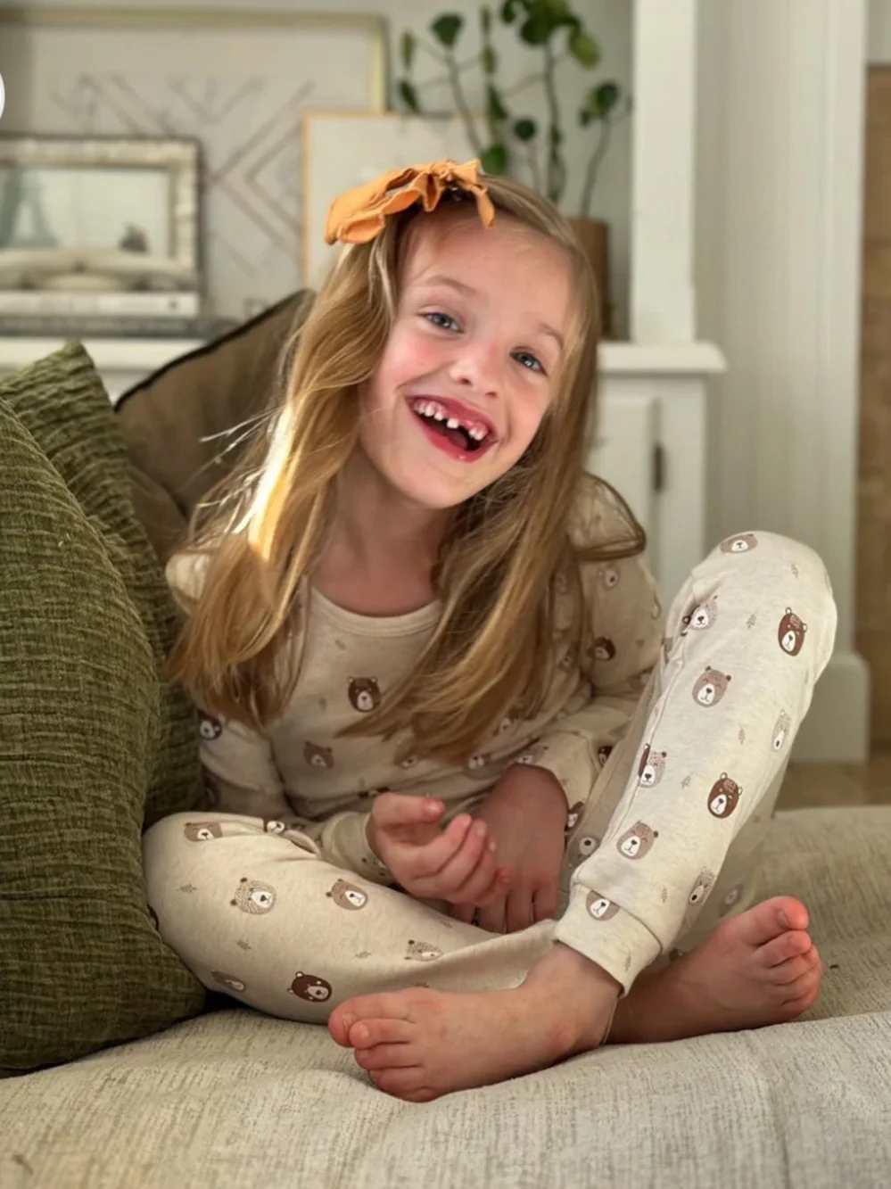 Owlivia Mini Bears Pajama Set